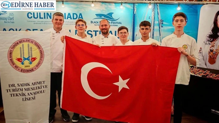 Dr. Sadık Ahmet MTAL, Köstence'de Edirne'yi gururlandırdı