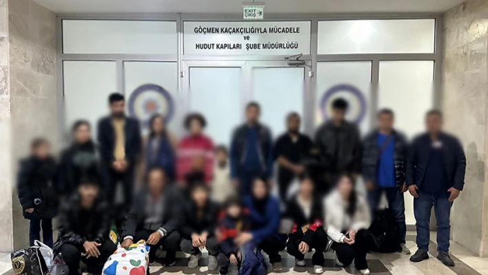Düzensiz göçmenlerle yakalanan Alman vatandaşı tutuklandı