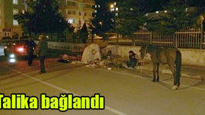 Talika bağlandı