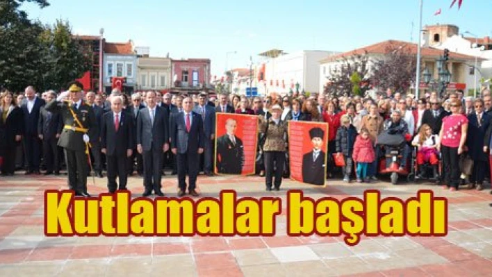 Bayram kutlamaları başladı