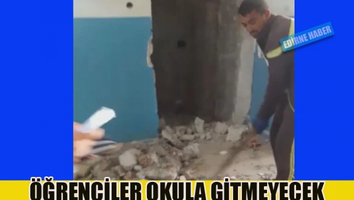 Öğrenciler eylemde