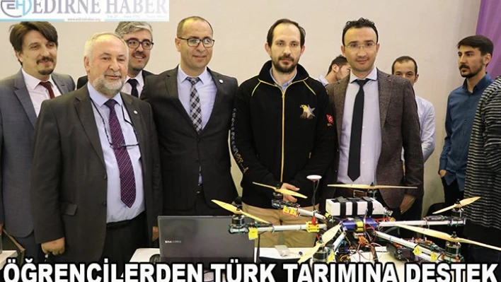 Üniversite öğrencilerinden Türk tarımına destek
