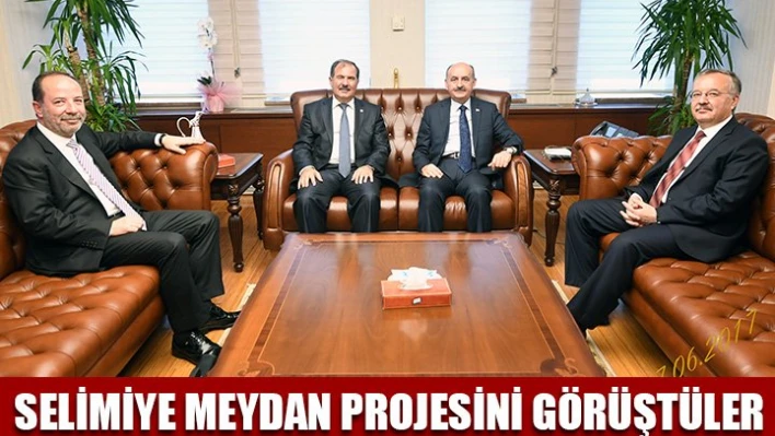 Projeleri konuştular
