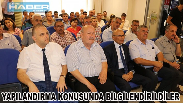 EDESOB üyeleri yapılandırma ile ilgili bilgilendirildi