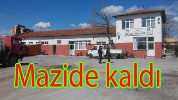 İtfaiye yeni yerinde
