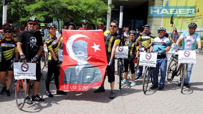 BİSİKLET TURU DÜZENLEDİLER