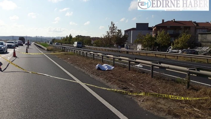 Otomobilin çarptığı yaya öldü