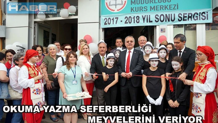 Okuma yazma seferberliği meyvelerini veriyor