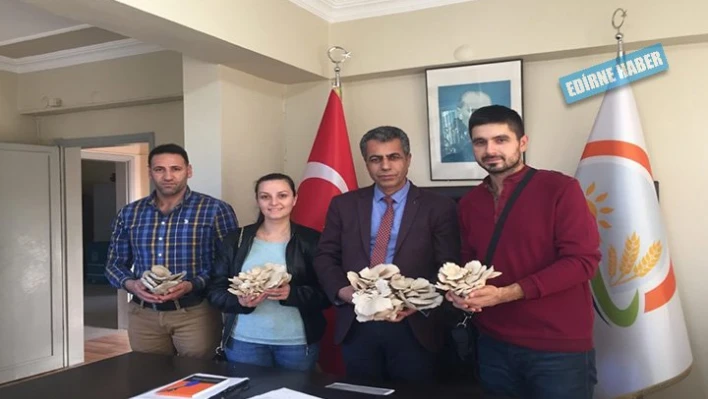Genç çiftçiden teşekkür