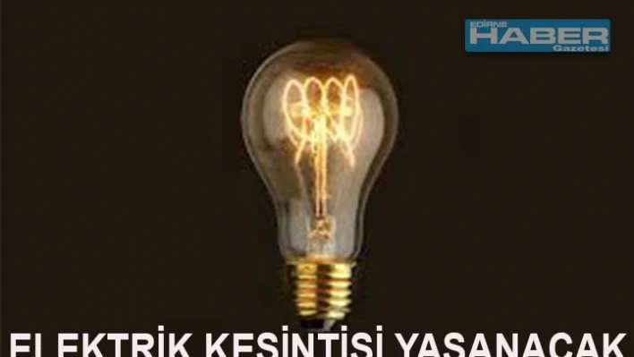Planlı Elektrik kesintisi