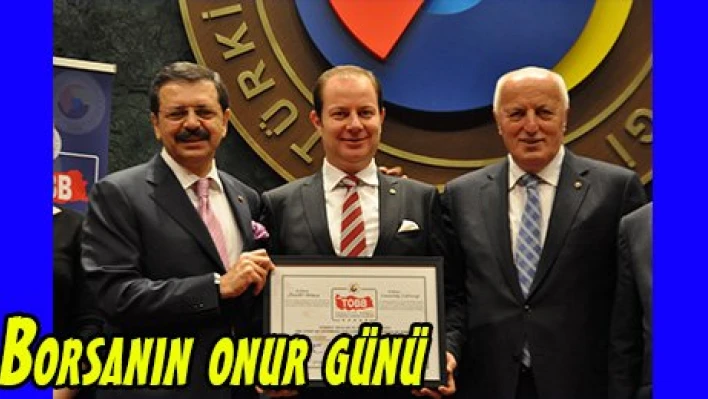 Borsanın onur günü