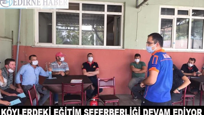 Orman Köylerindeki Eğitim Seferberliği Devam Ediyor