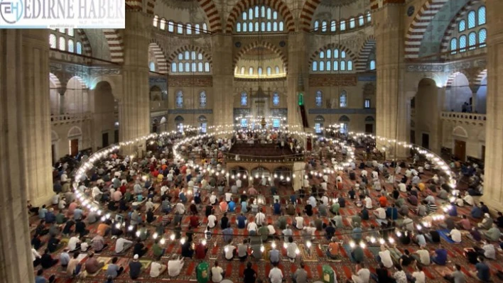 Bayram Namazı coşkusu yaşandı