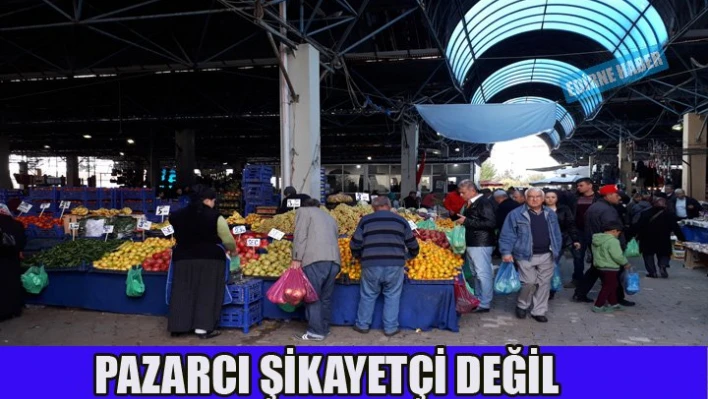 Tefe, Tüfe, pazarcının keyfi yerinde