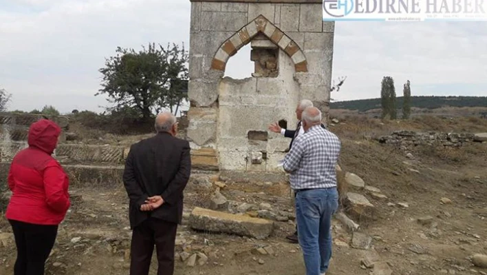 Arkeologlar tarihi çeşme ve kuyuları inceledi