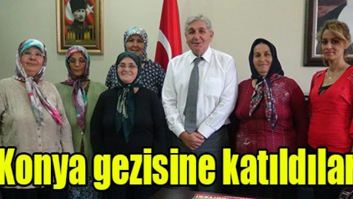 Konya gezisine katıldılar