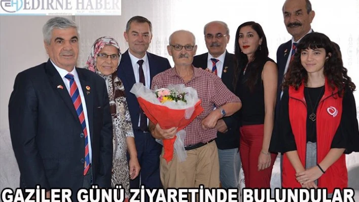 Özbaş'tan Gaziler Günü ziyareti