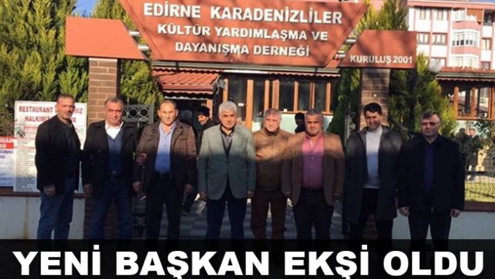 Yunus Ekşi seçildi