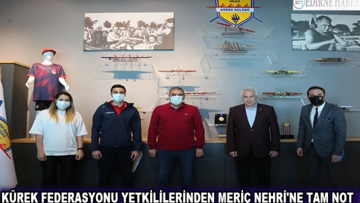 TÜRKİYE KÜREK FEDERASYONU'NDAN TED EDİRNE KOLEJİ KÜREK KULÜBÜNE ZİYARET