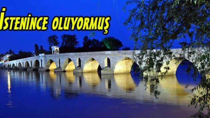 İstenince oluyormuş
