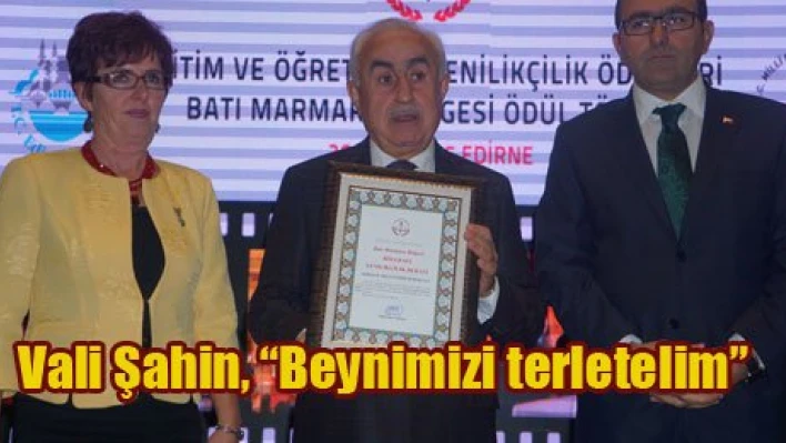 'Beyni terletmek gerekiyor'
