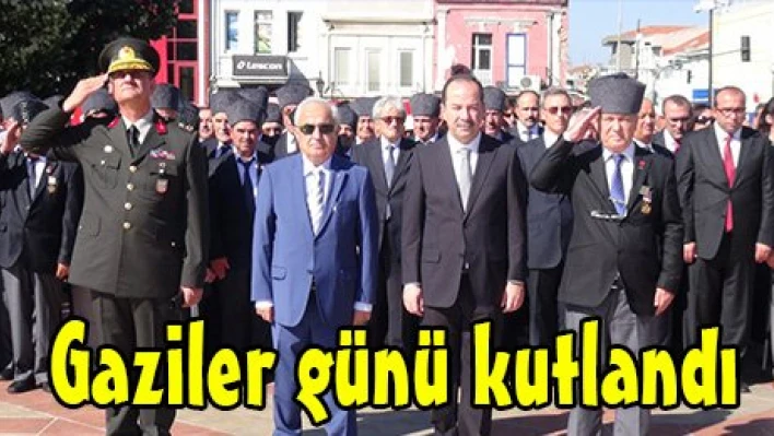 Gaziler günü kutlandı