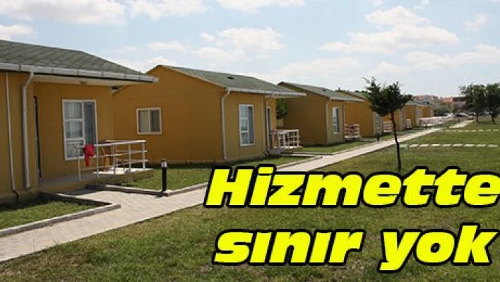 Hizmette sınır yok