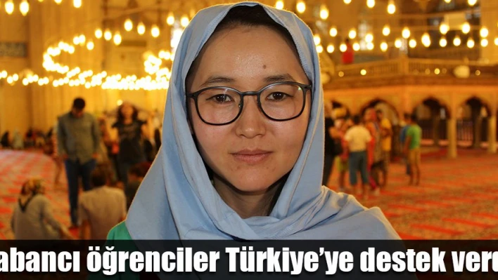 Hedefleri Türkiye'ye destek olmak