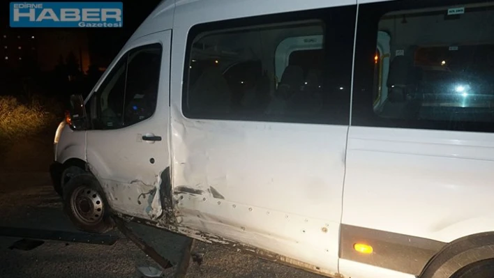 Trafik kazası 1 yaralı