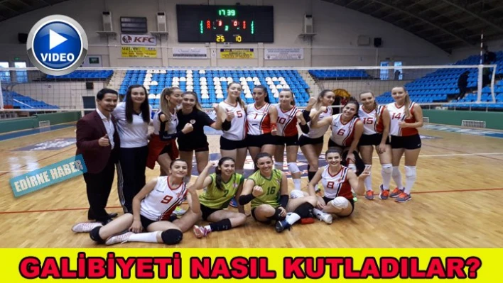Galibiyeti Erik Dalı ile kutladılar