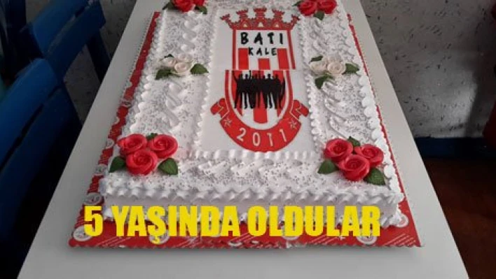 Batı Kale 5 yaşında