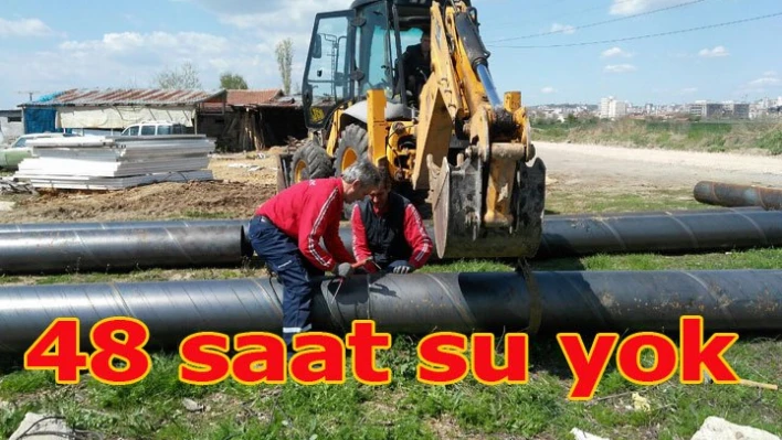 Edirne susuz kalacak