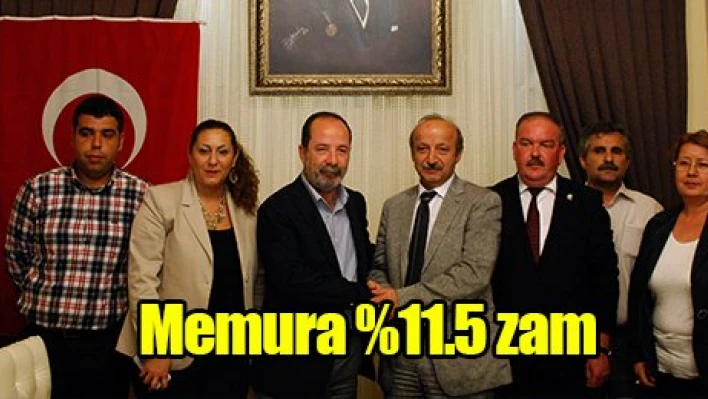 Memura %11.5 zam