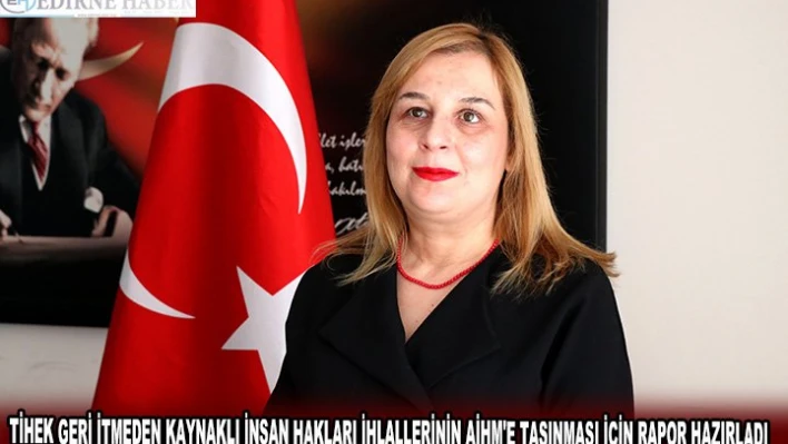 TİHEK GERİ İTMEDEN KAYNAKLI İNSAN HAKLARI İHLALLERİNİN AİHM'E TAŞINMASI İÇİN RAPOR HAZIRLADI