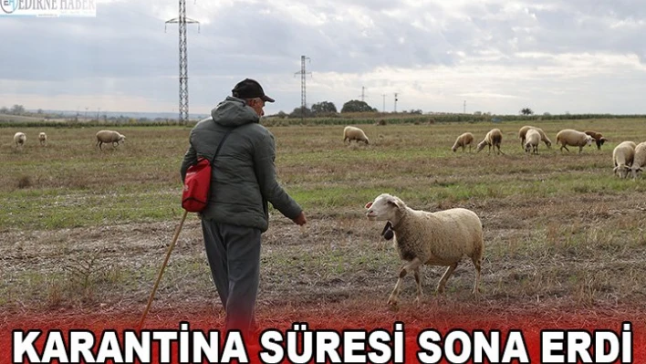 Karantina sona erdi