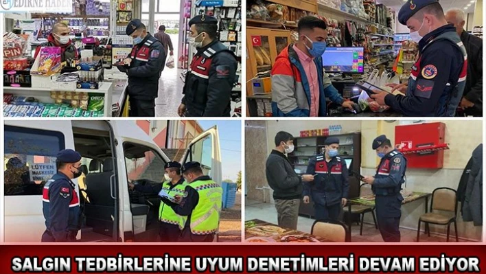 Salgın tedbirlerine uyum denetimleri devam ediyor