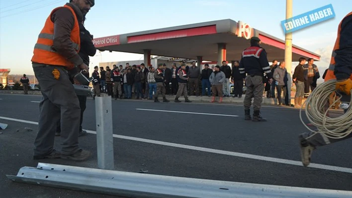 Bariyer yapımına protesto