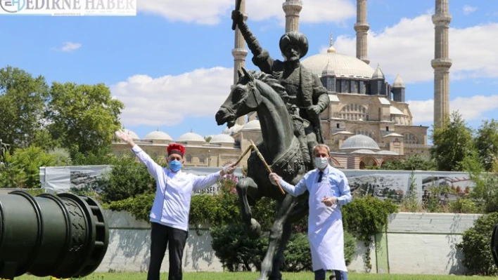 Edirne esnafı Ayasofya'da  helva dağıtmak istiyor