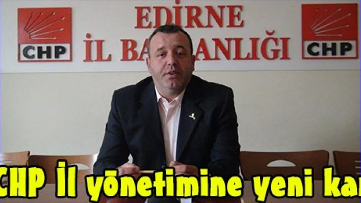 CHP İl yönetimine yeni kan