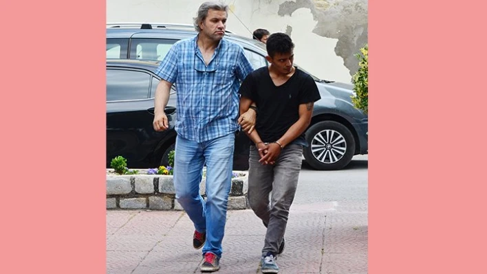 Metruk binada yakalandı