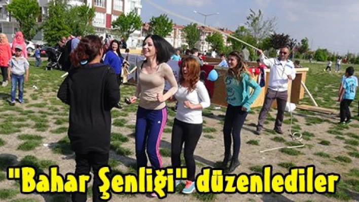 'Bahar Şenliği' düzenlediler