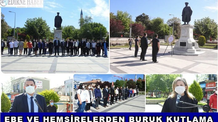 Ebe ve hemşirelerden buruk kutlama