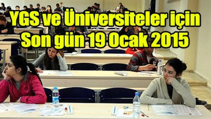 Üniversite başvuruları pazartesi sona erecek