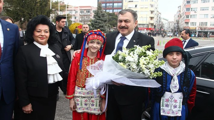 Bakan Eroğlu, Kırklareli'nde