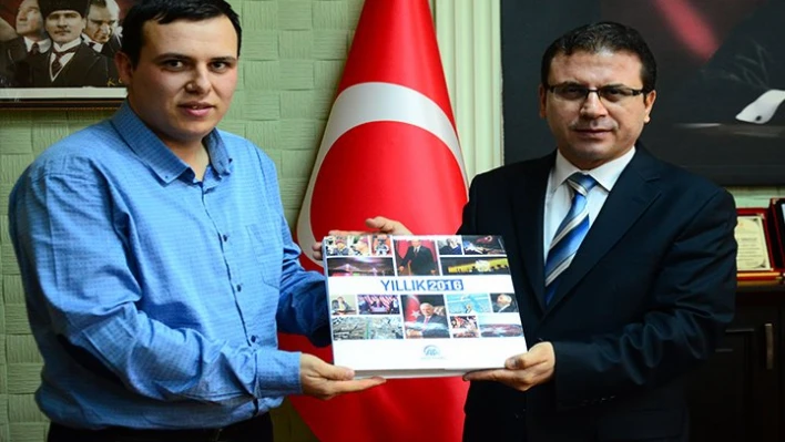 Başsavcı Yavuz'a AA 2016 yıllığı