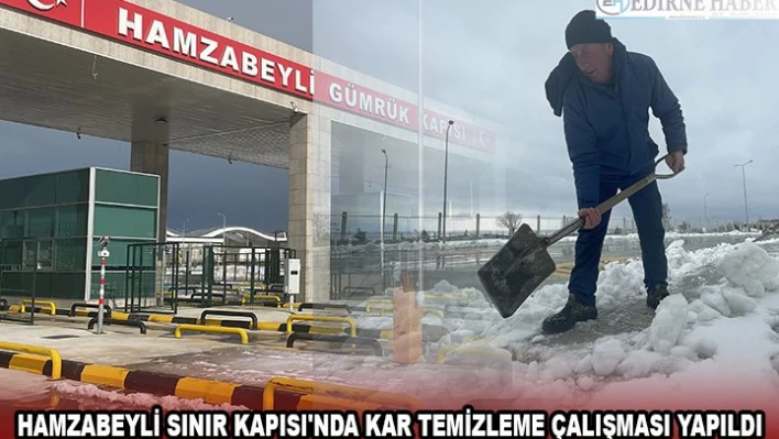 KAR TEMİZLEME ÇALIŞMALARI YAPILDI