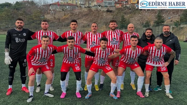 Edirne Amatör Lig'de çekişmeli hafta geride kaldı