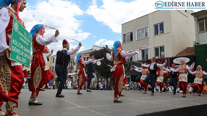 Edirne Balkan Folklor Festivali'nde 30 grup sahne alacak