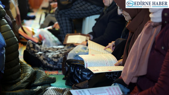 Edirne'de '1001 Hatim Duası' geleneği sürüyor