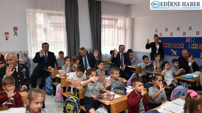 Edirne'de 57 bin 840 öğrenci ders başı yaptı